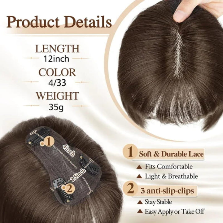 HaarGlamour™ Sofortiges Vertrauen in federndes Haar