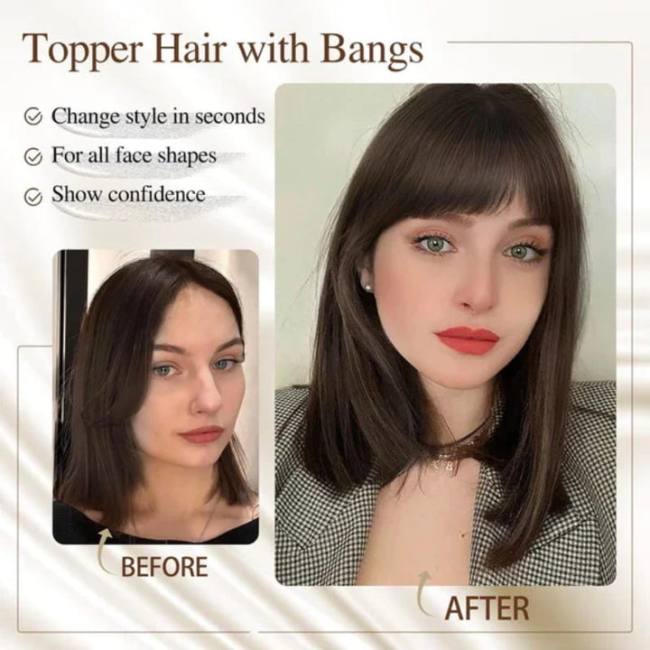 HaarGlamour™ Sofortiges Vertrauen in federndes Haar