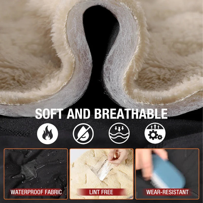 WinterPolster™ Wasserabweisende Thermohose mit Fleecefutter
