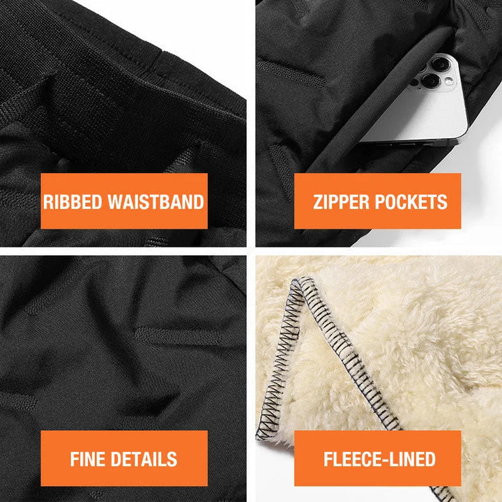WinterPolster™ Wasserabweisende Thermohose mit Fleecefutter