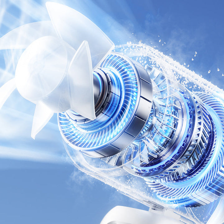 CoolWave™ | Tragbarer Handventilator mit fortschrittlicher Kühltechnologie und verlängerter Batterielebensdauer