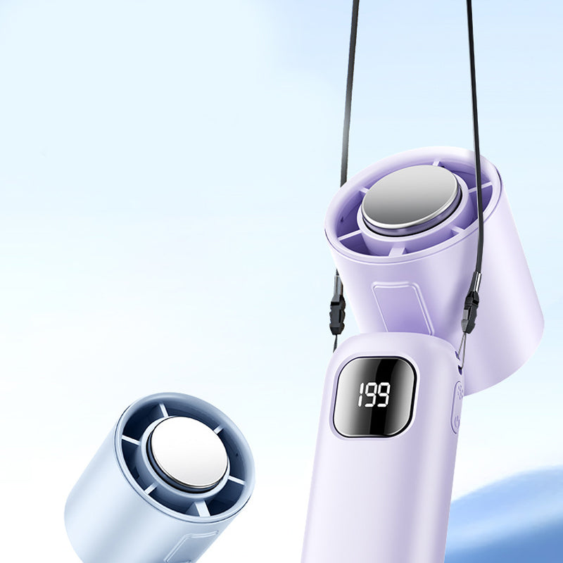 CoolWave™ | Tragbarer Handventilator mit fortschrittlicher Kühltechnologie und verlängerter Batterielebensdauer