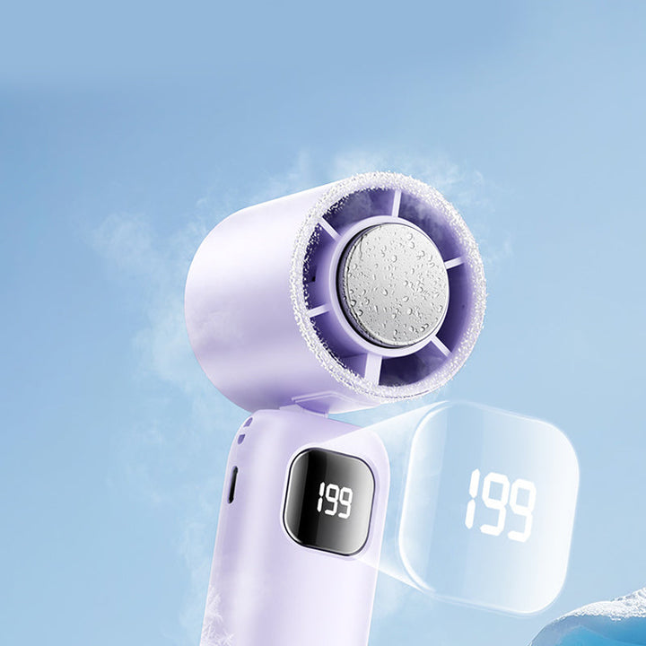 CoolWave™ | Tragbarer Handventilator mit fortschrittlicher Kühltechnologie und verlängerter Batterielebensdauer