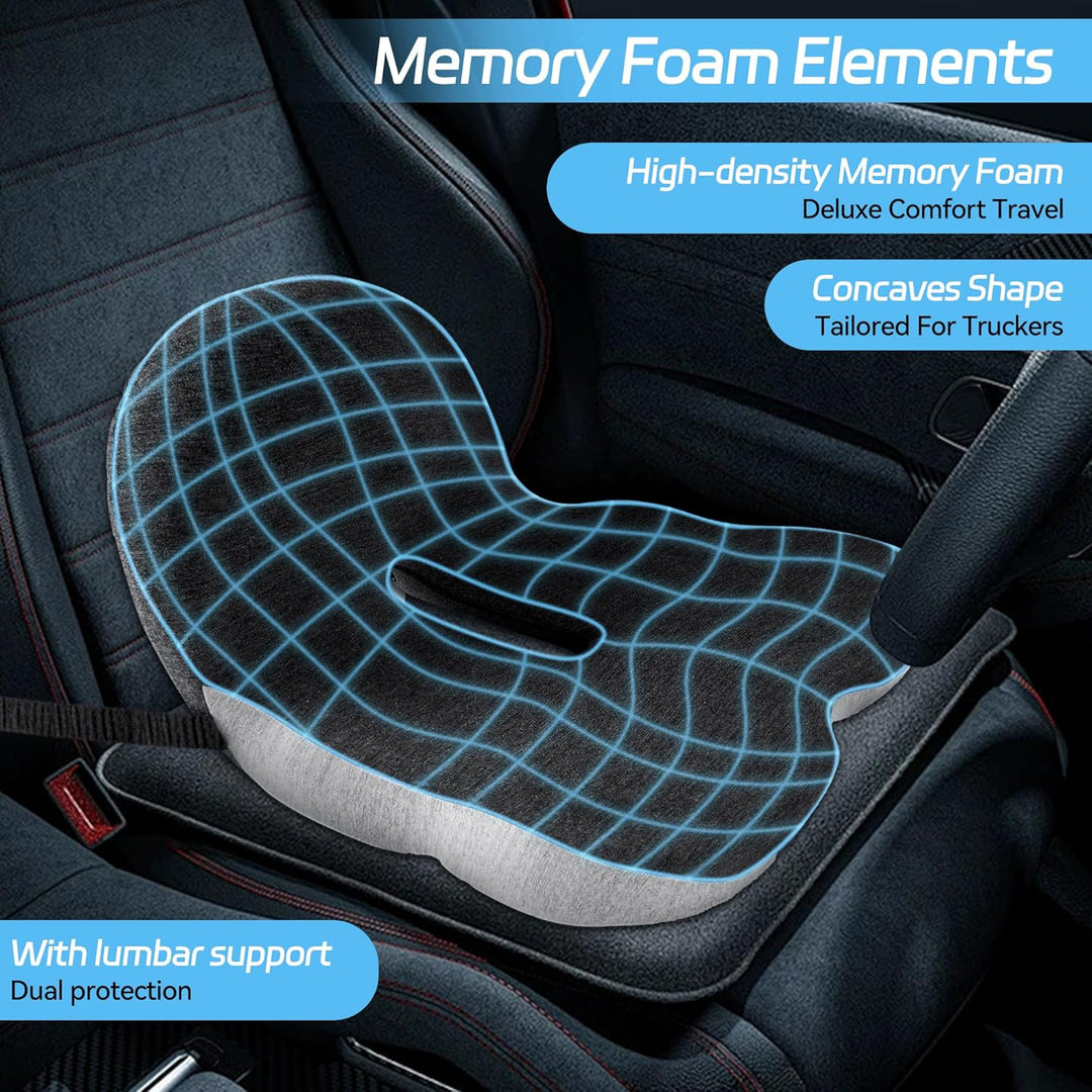 ErgoRelief Pro Memory Foam Sitzkissen