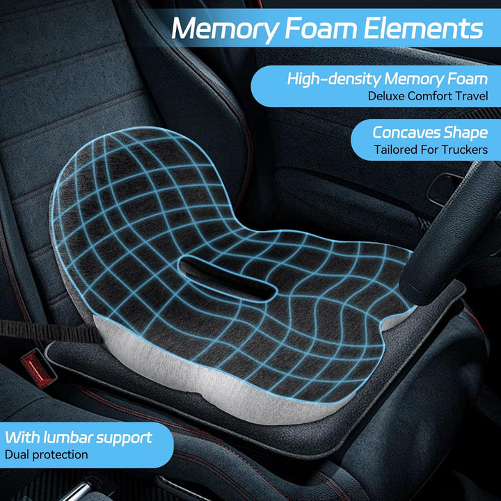 ErgoRelief Pro Memory Foam Sitzkissen