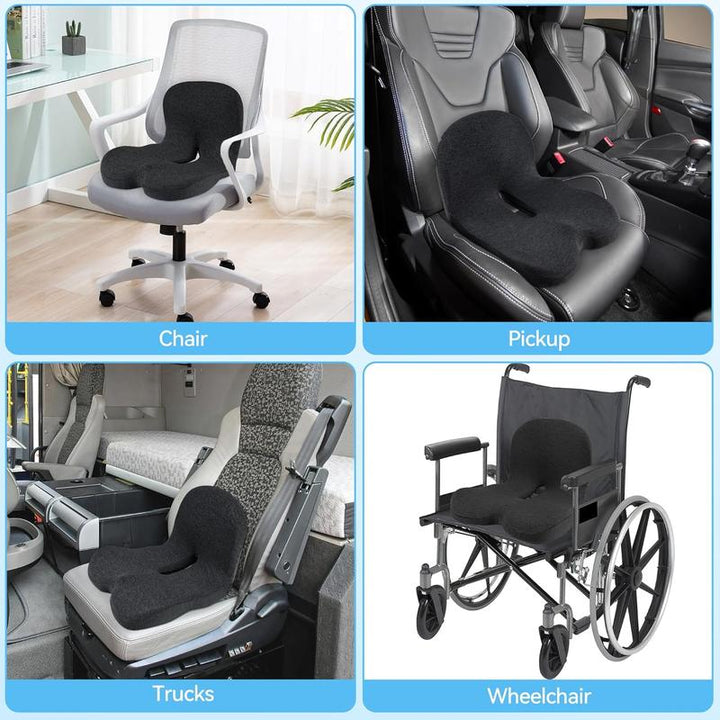 ErgoRelief Pro Memory Foam Sitzkissen