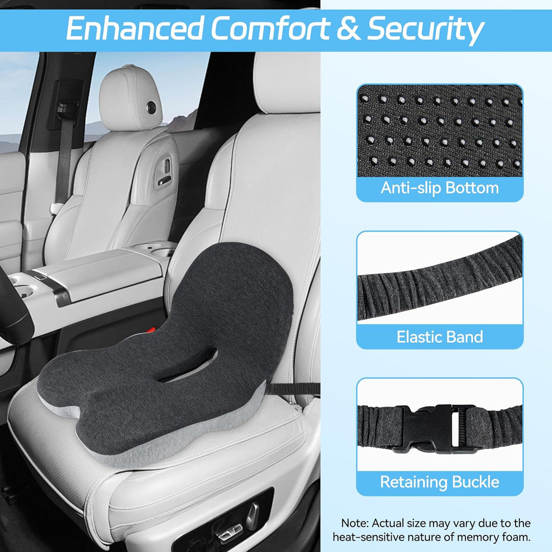 ErgoRelief Pro Memory Foam Sitzkissen