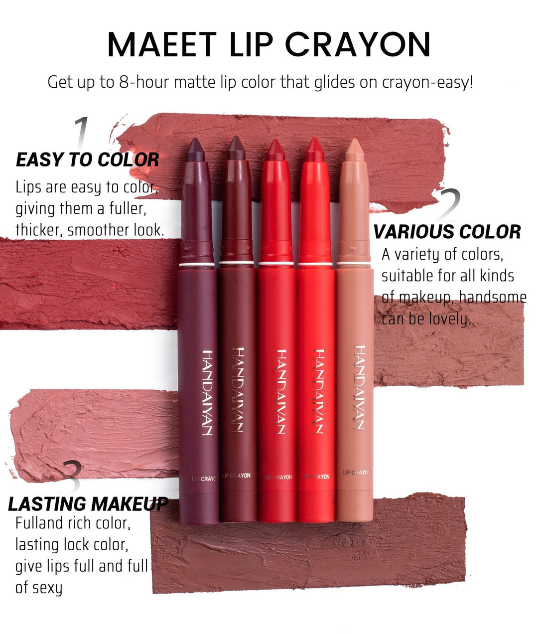 VelvetLine™ – Matte Lippenstifte für langanhaltende, intensive Farbe [50% Rabatt]