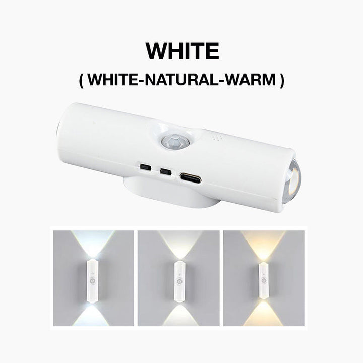 FarbAura™ Kabelloses LED-Wandlicht mit Bewegungsmelder & Farbwechsel
