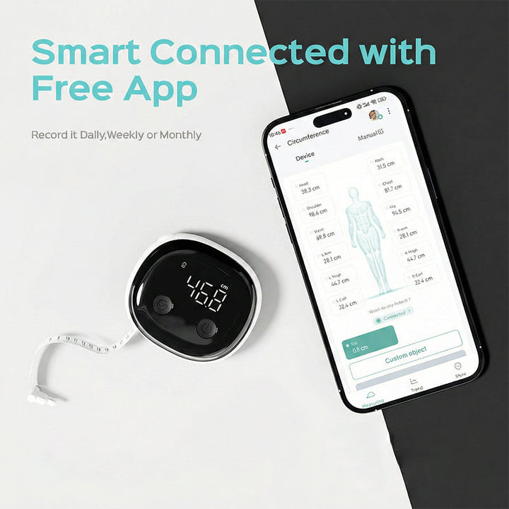 MessGenau™ Digitales Bluetooth-Maßband mit App-Anbindung