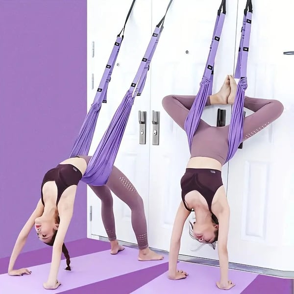 RückenFrei™ Yoga-Stretchband zur Rückenentlastung