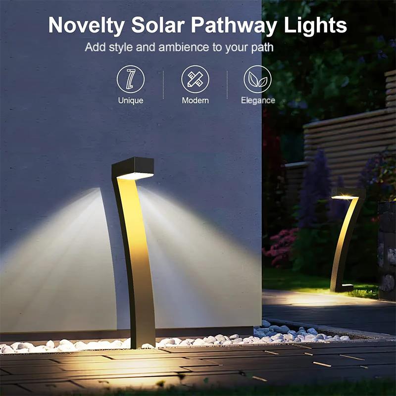 SonnenForm™ Moderne Solar-Wegeleuchte