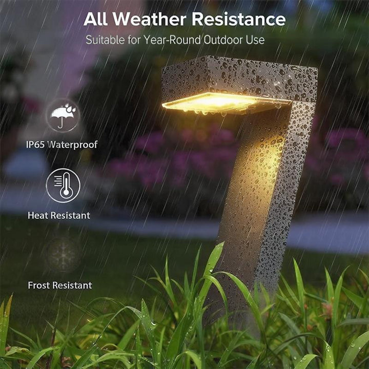 SonnenForm™ Moderne Solar-Wegeleuchte