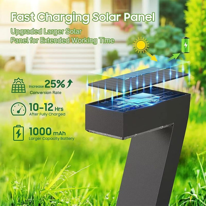 SonnenForm™ Moderne Solar-Wegeleuchte