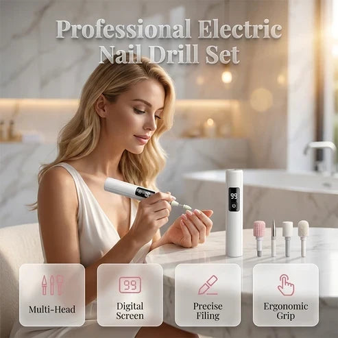 NagelPro™ Elektrisches Präzisions-Nagelpflegeset