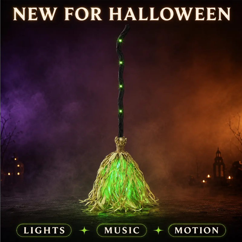 HexenFlug™ Elektrischer Fliegender Halloween-Besen