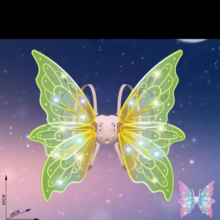 FeenZauber™ Leuchtende Schmetterlingsflügel mit Bewegung & Musik