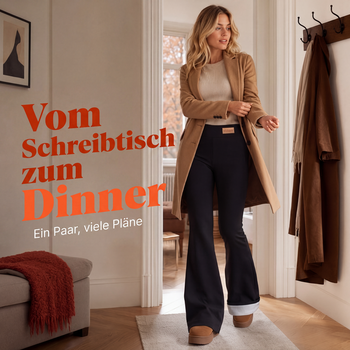 SchlagWärme™ Gefütterte Schlagleggings für Damen