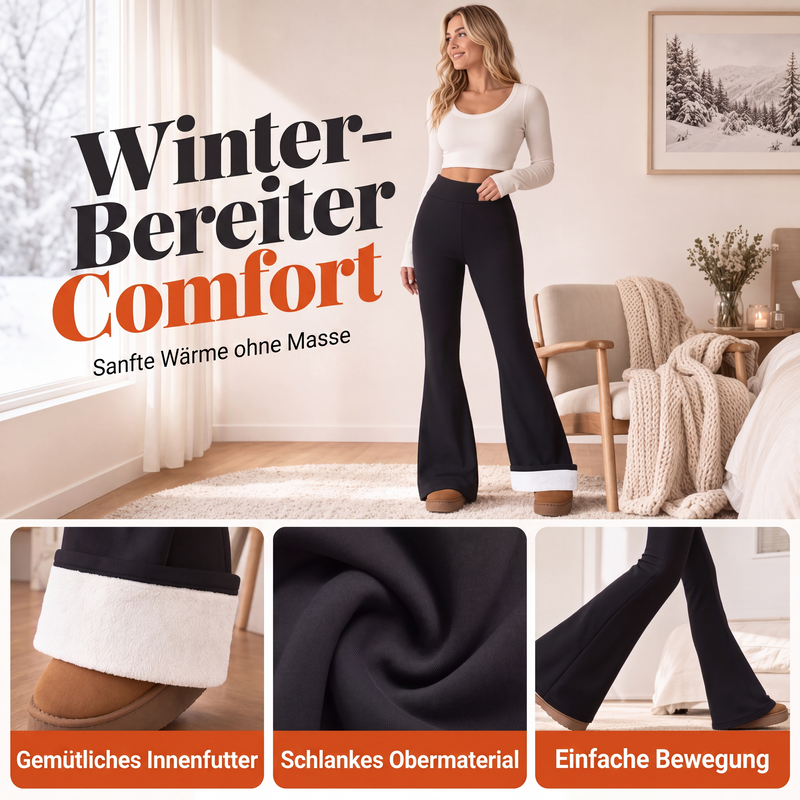 SchlagWärme™ Gefütterte Schlagleggings für Damen