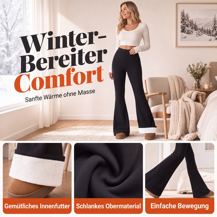SchlagWärme™ Gefütterte Schlagleggings für Damen