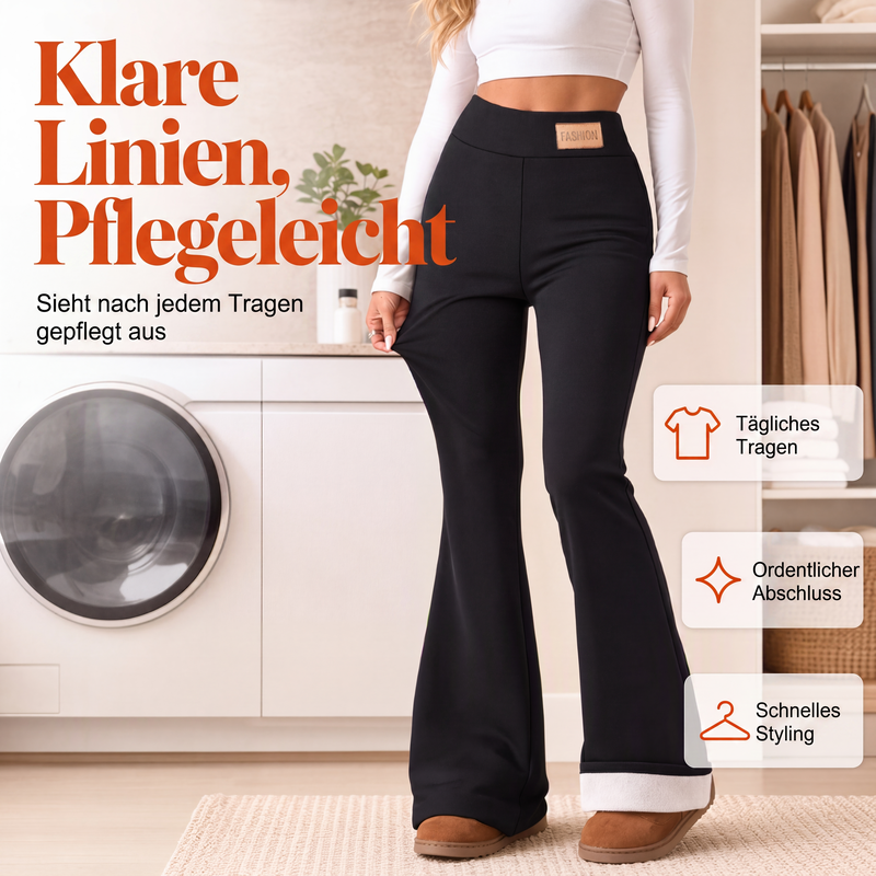 SchlagWärme™ Gefütterte Schlagleggings für Damen