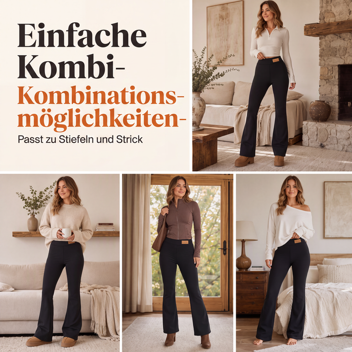 SchlagWärme™ Gefütterte Schlagleggings für Damen