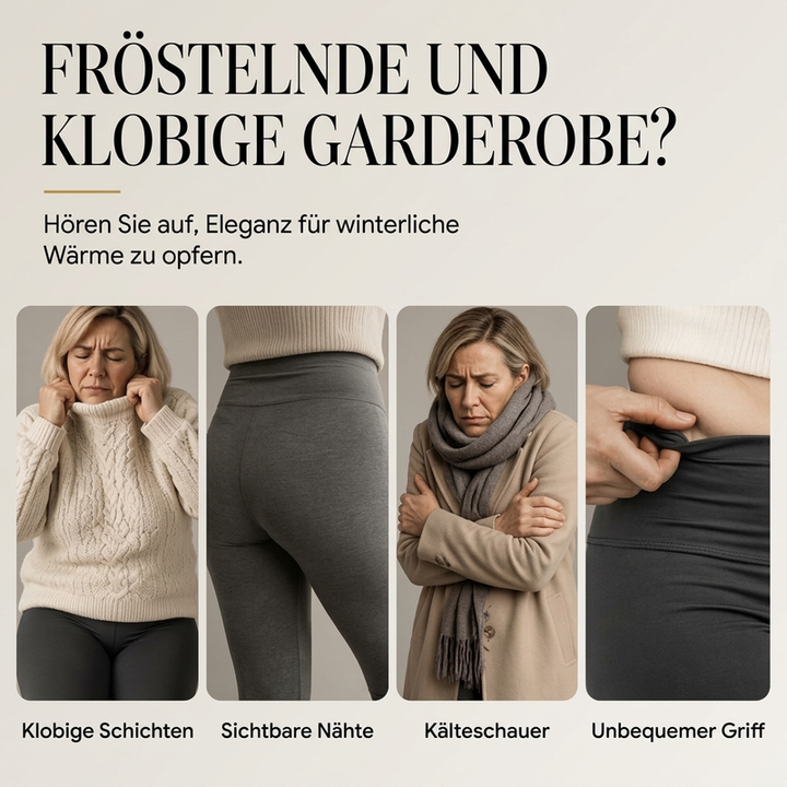 LederForm™ Hochgeschnittene PU-Leggings für Damen