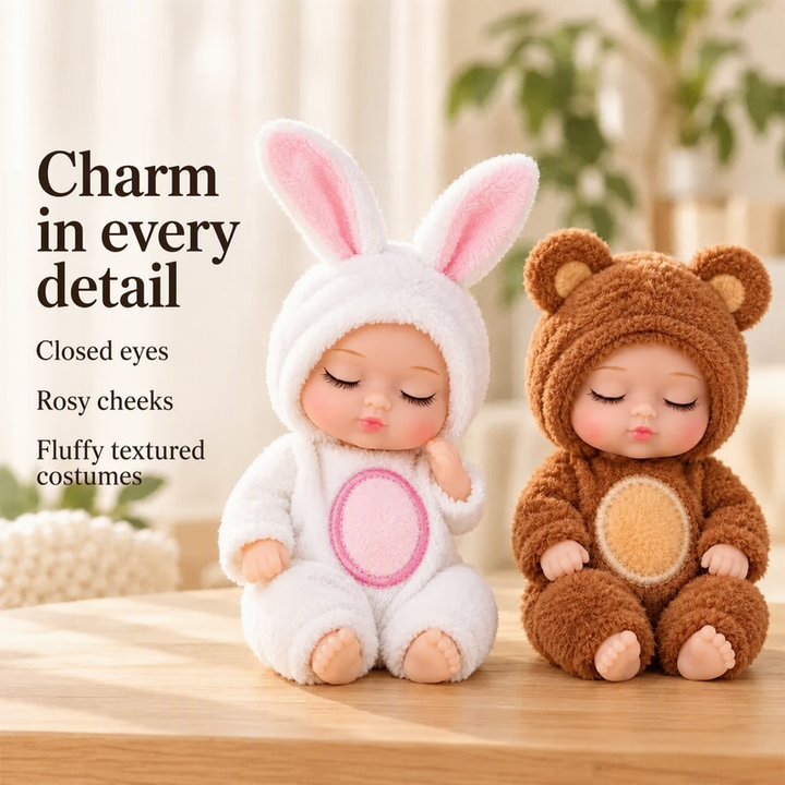 TraumPüppchen™ 6-teiliges Mini-Schlafpuppen-Set