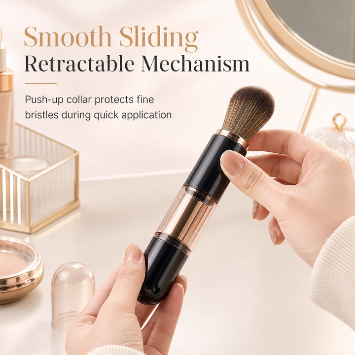 CosmeKapsel™ 5-in-1 Reiseluft Pinsel-Set
