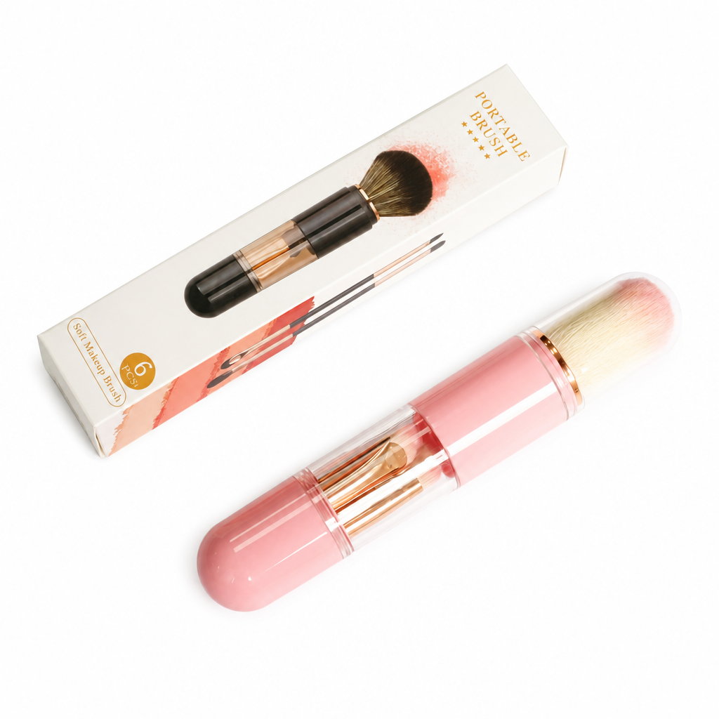 CosmeKapsel™ 5-in-1 Reiseluft Pinsel-Set