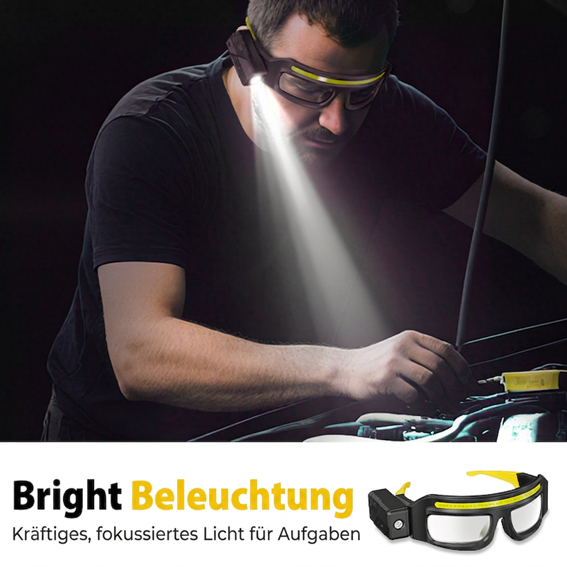 BeamGläser™ Hands-Free LED-Arbeitslichtbrille