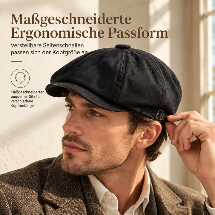 TweedCap™ Britische Schiebermütze