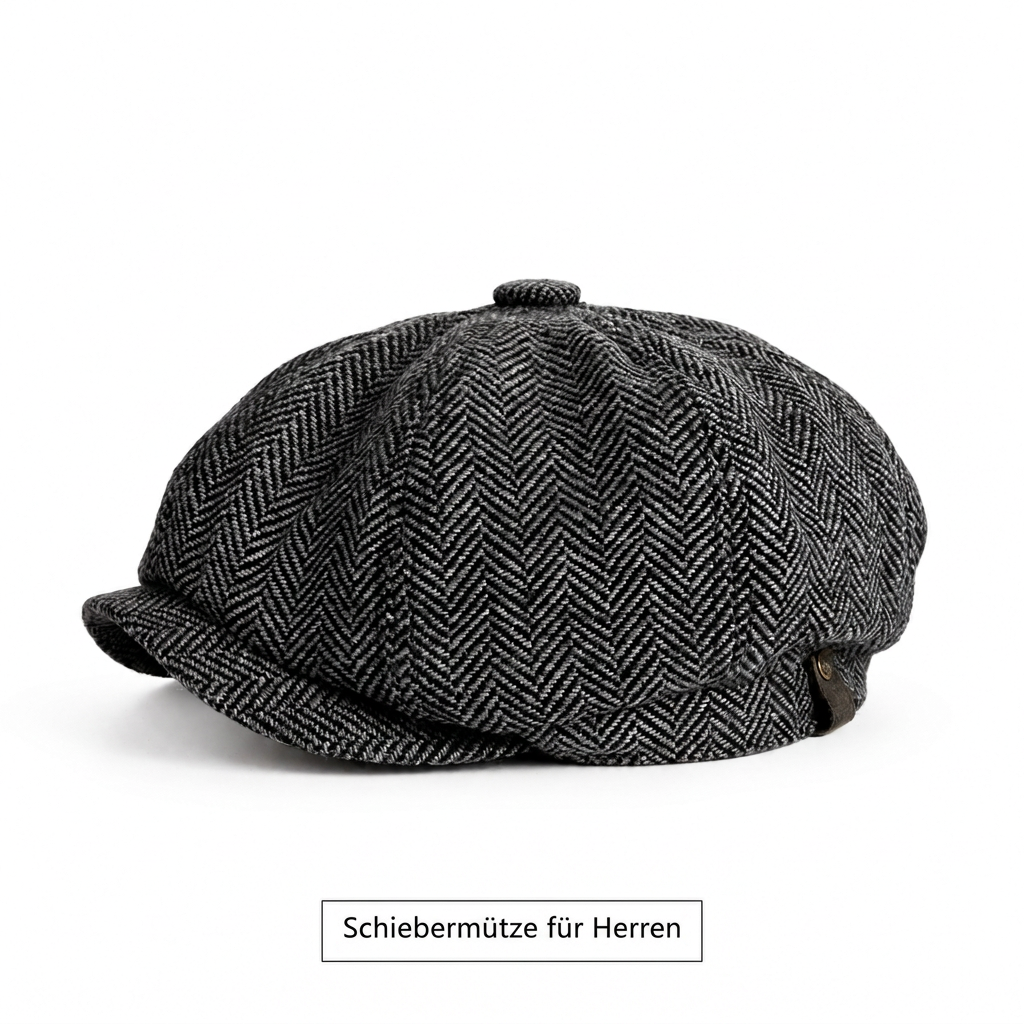 TweedCap™ Britische Schiebermütze