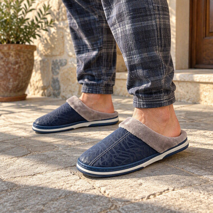 SolaStep™ Wasserdichte Herren Winter-Hausschuhe