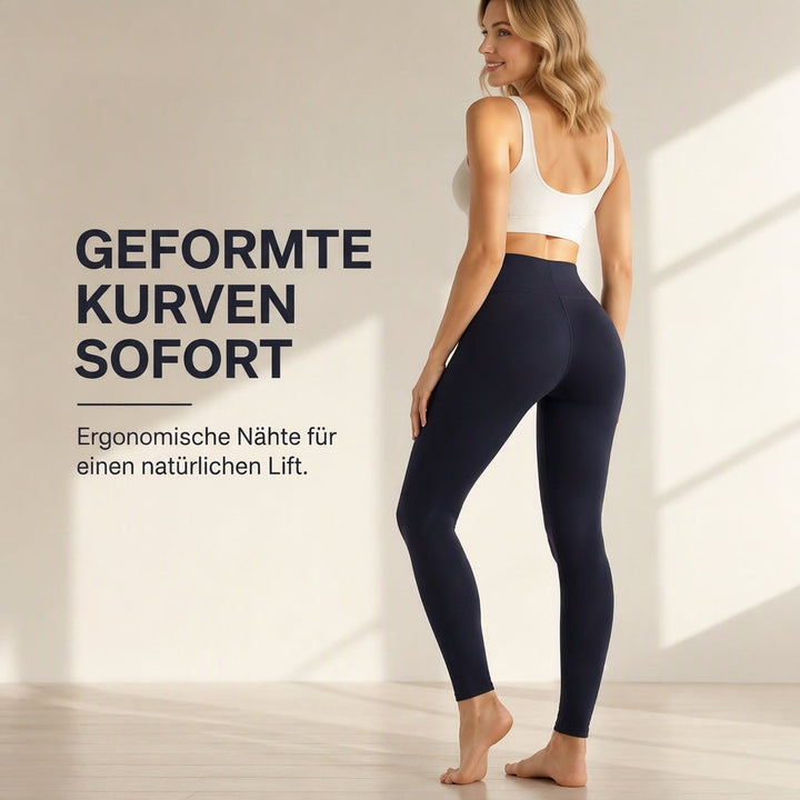ThermoForm™ Figurformende Thermo-Leggings mit hohem Bund