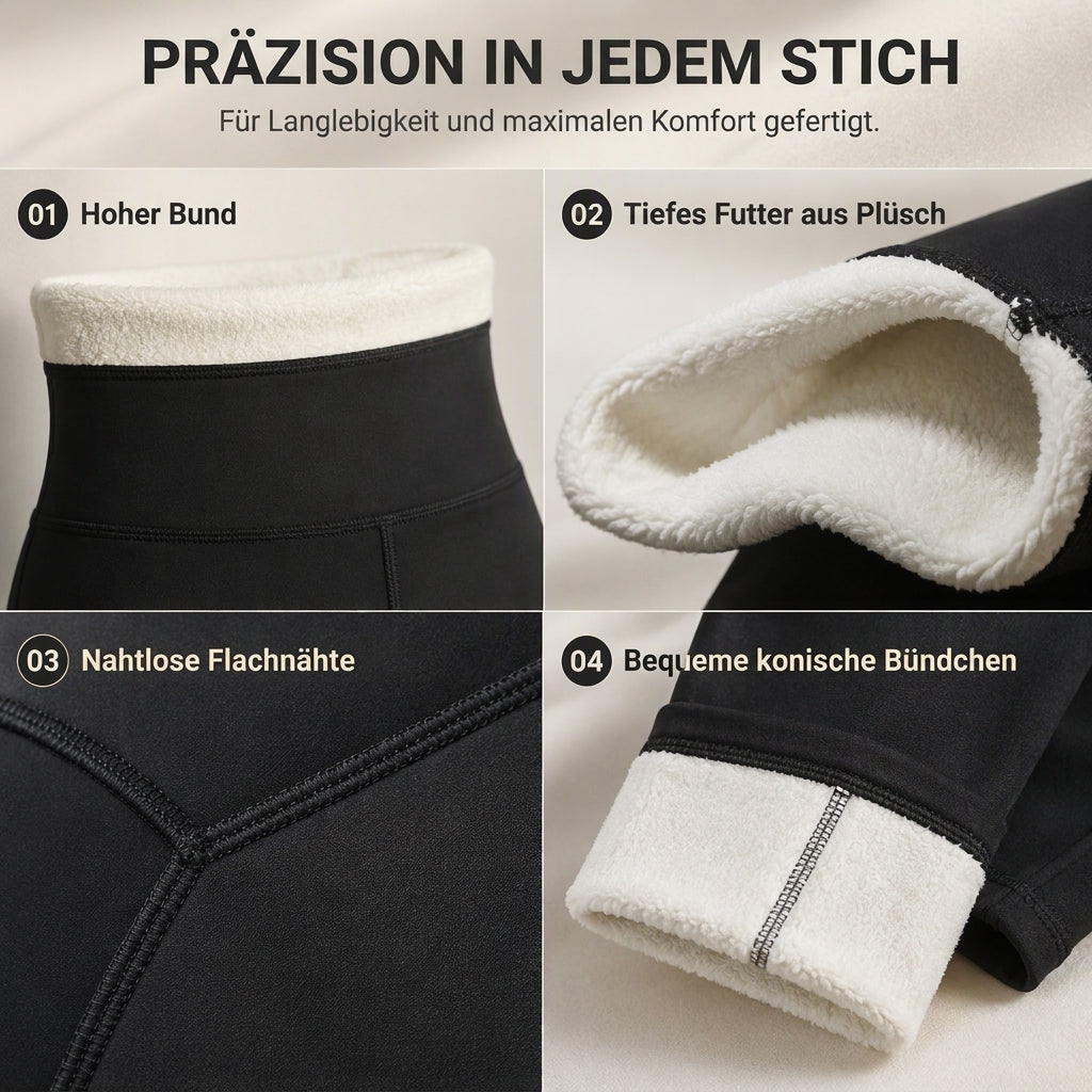 ThermoForm™ Figurformende Thermo-Leggings mit hohem Bund