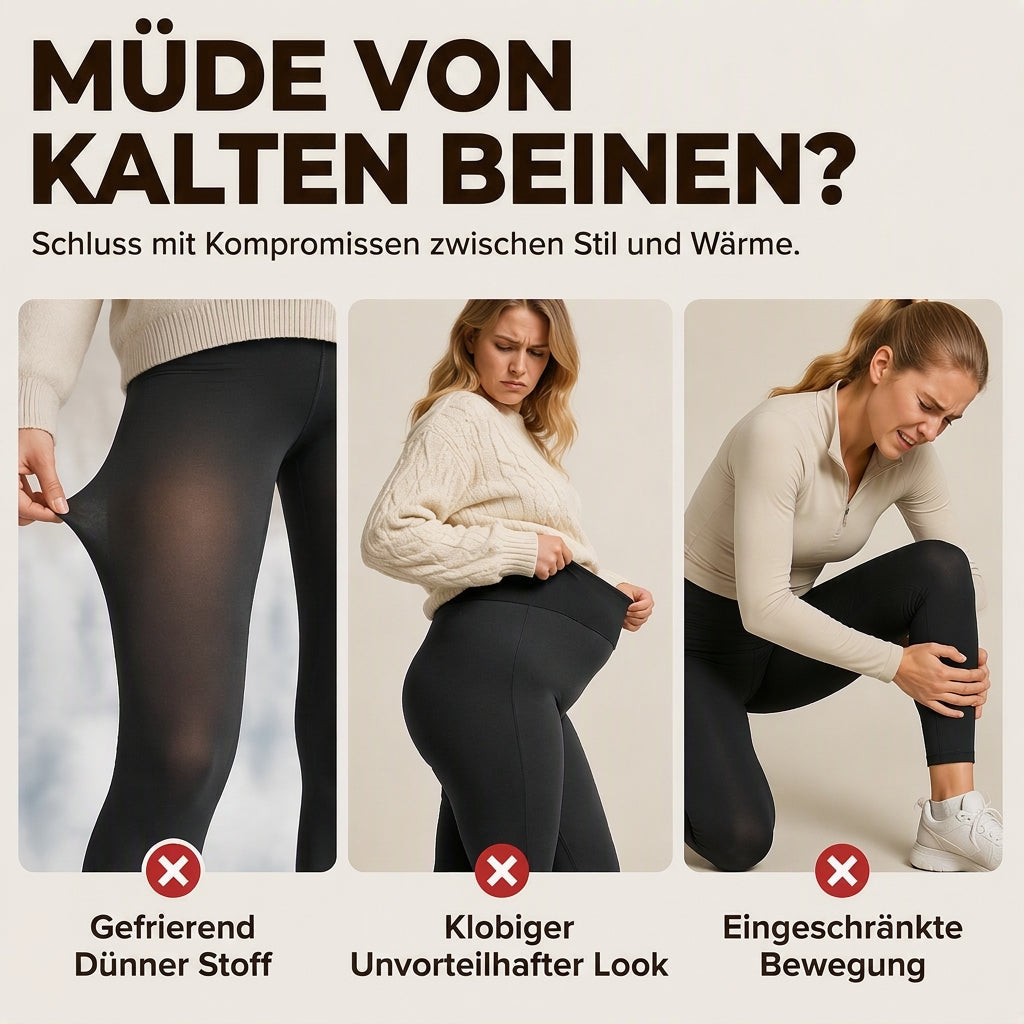 ThermoForm™ Figurformende Thermo-Leggings mit hohem Bund