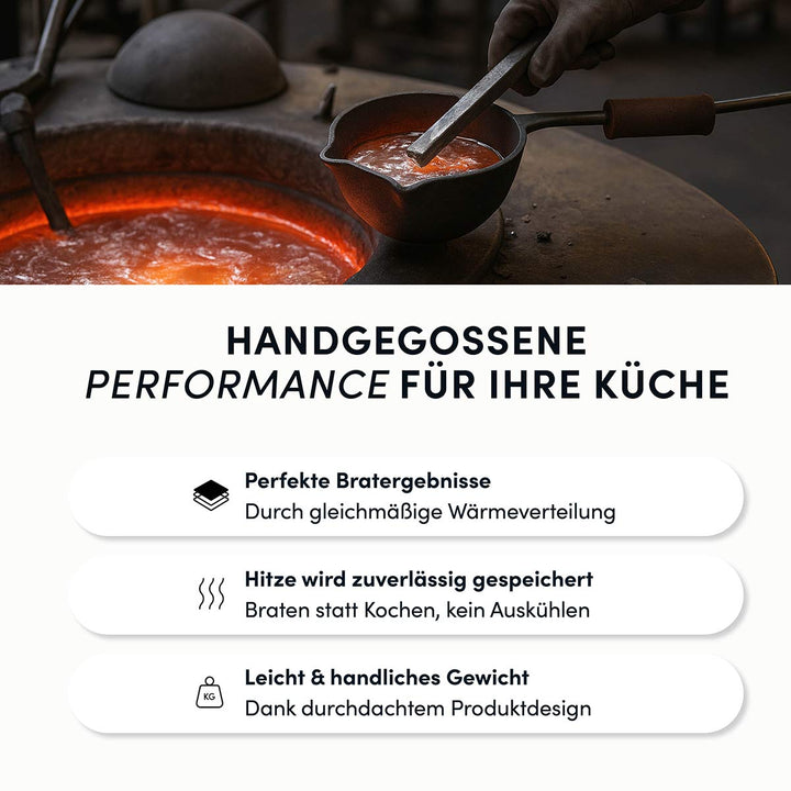 STONIQ PFAS-freie Bratpfanne für gleichmäßige perfekte Bratergebnisse