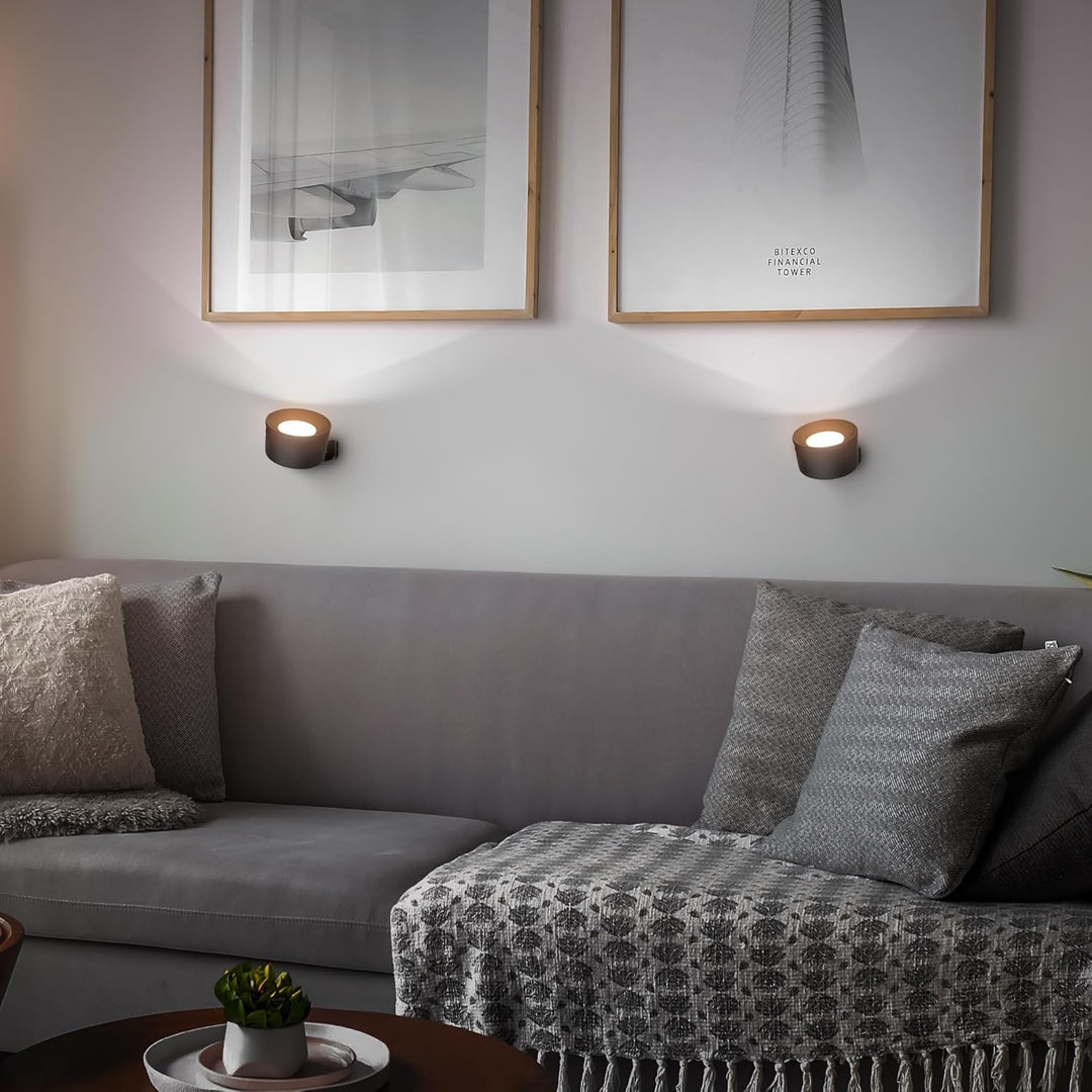 LED Lampe | Lampe mit Bewegungsmelder | Kabellose Lampe | Strahl360