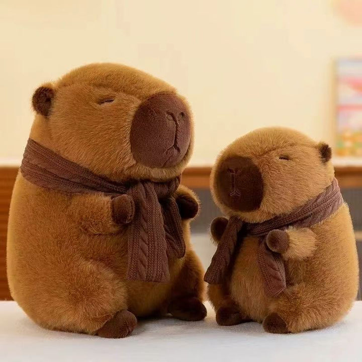 Süßes Capybara Kuscheltier | Plüschtier für Babys, Kinder und Erwachsene | KuschelCapy