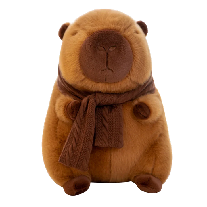 Süßes Capybara Kuscheltier | Plüschtier für Babys, Kinder und Erwachsene | KuschelCapy