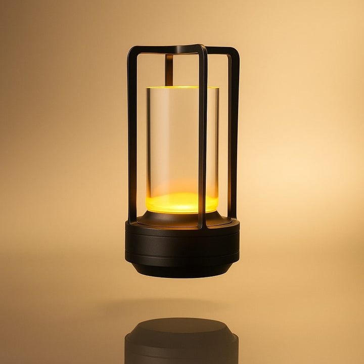 Tischleuchte mit Akku | Moderne LED Tischlampe | Laterne Lampe | NordicLicht