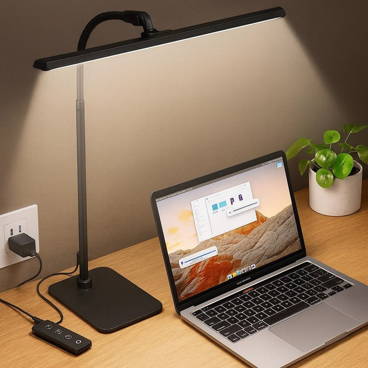 Schreibtischlampe | Dimm­bare LED Tischlampe | TischStrahl
