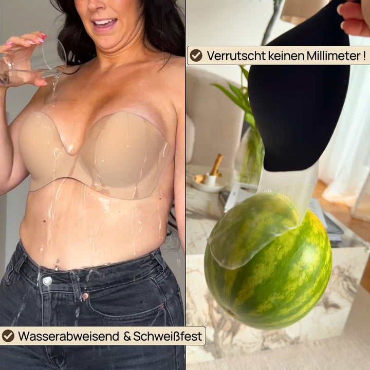 UnsichtForm™ Trägerloser Push-up-Klebe-BH