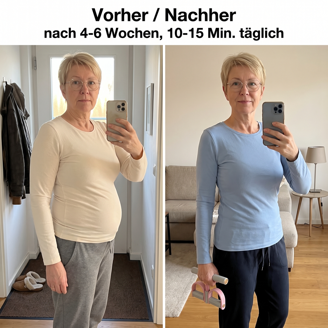 KörperZug™ Elastischer Ganzkörpertrainer mit Pedalen