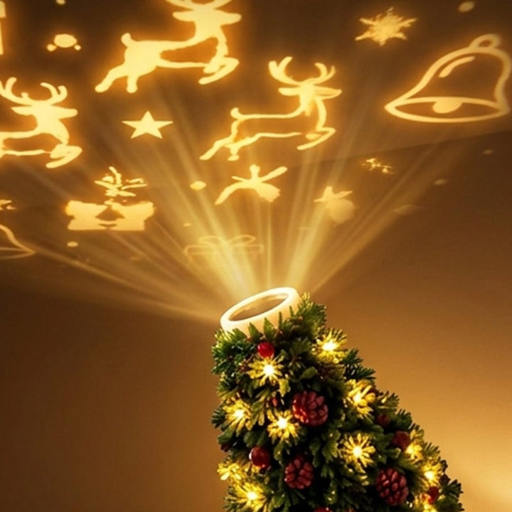 WeihnachtsGlanz™ USB-Weihnachts-Projektor