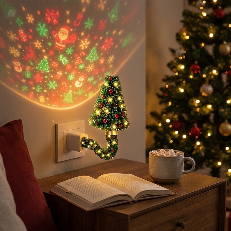 WeihnachtsGlanz™ USB-Weihnachts-Projektor