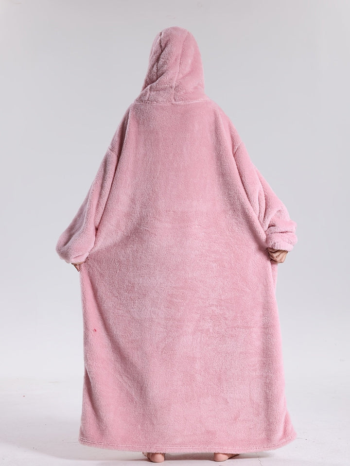 Hoodie Decke | Decke mit Ärmeln | Tragbarer Decken Pullover | WärmeHood