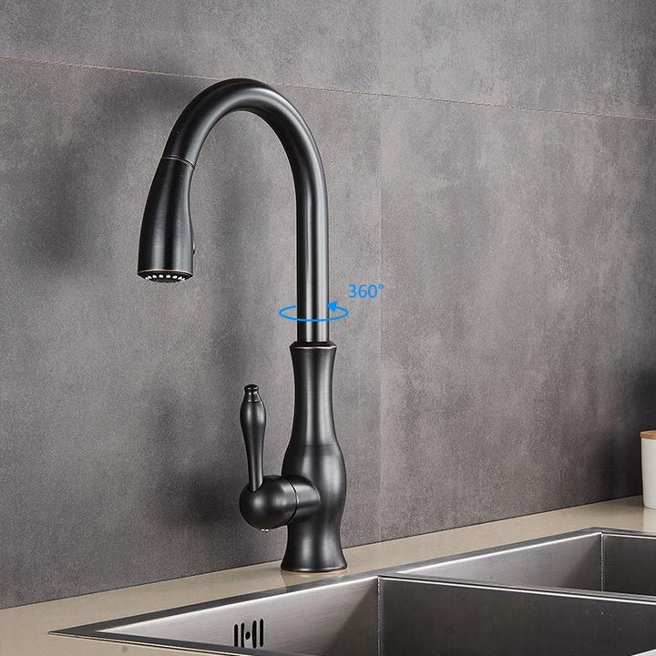 Wasserhahn für Küche | Ausziehbare Küchenarmatur | Spültischarmatur | AquaKraft