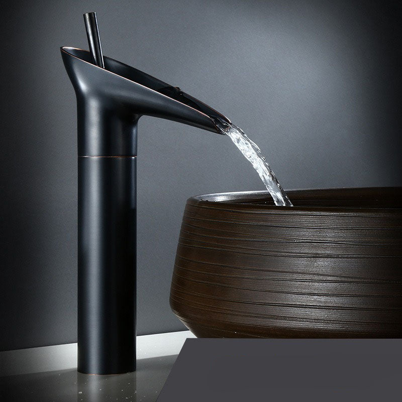 Wasserhahn für Küche & Badezimmer | Wasserfall Waschtischarmatur | Antike Spültischarmatur | Armaturix